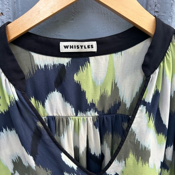 Whistles Silk Blouse, size 10 - Picture 2 of 7